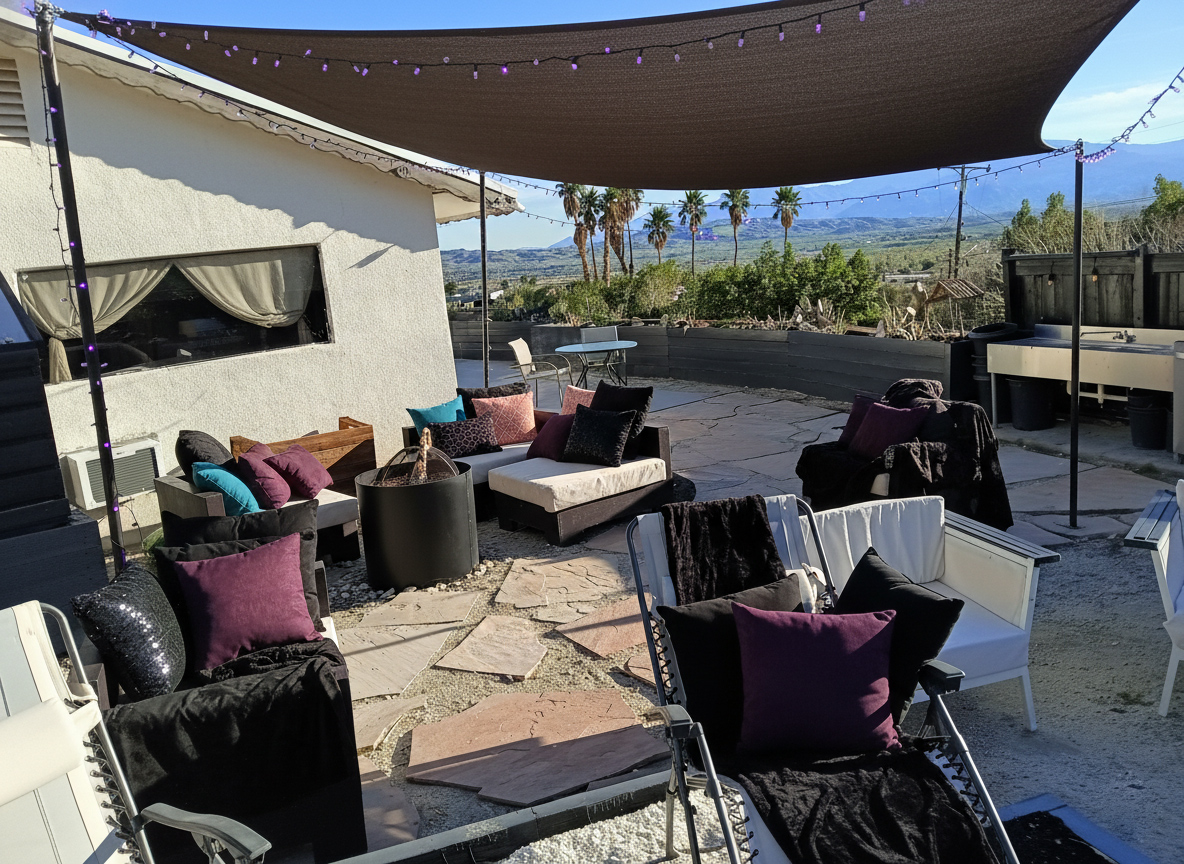 Property image highlighting interior space and views